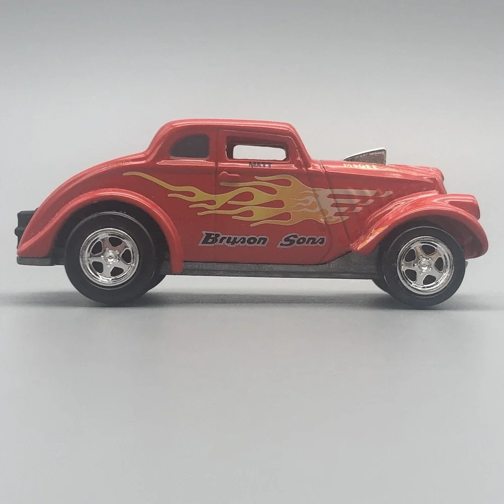 Johnny Lightning 1933 '33 Willys Gasser Car Bryson & Sons Red Diecast 1/64 Scale